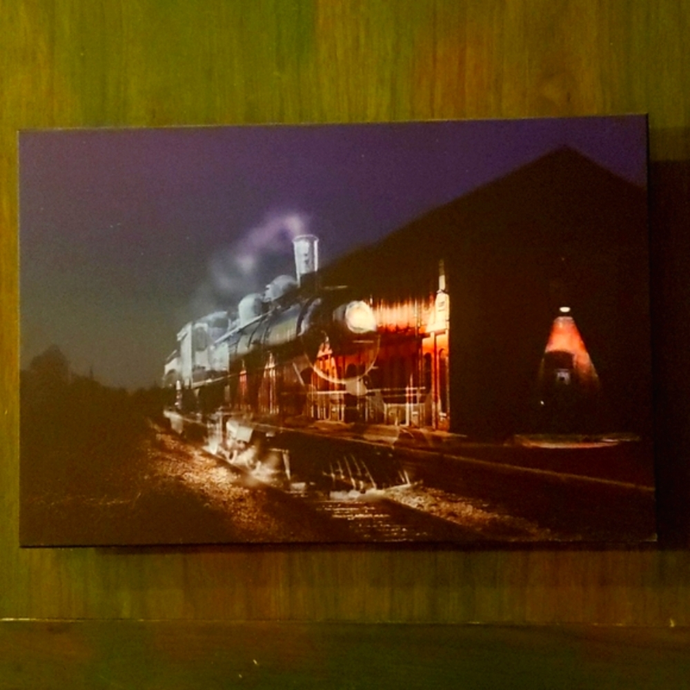 Ghost Train 16" x 10.5"